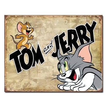Afiche Tom y Jerry PT Tom y Jerry Animados