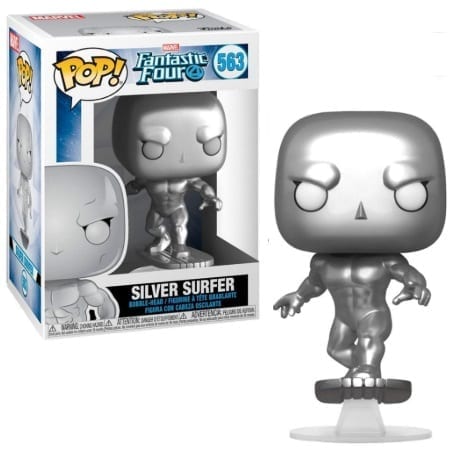 Figura Silver Surfer Funko POP Los 4 Fantásticos Marvel