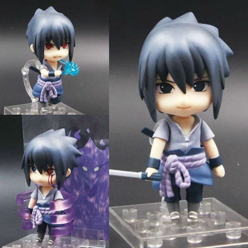 Figura Sasuke Good Smile Nendoroid Naruto Anime Varias poses en Bolsa (copia)