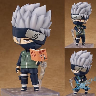 Figura Kakashi Good Smile Nendoroid Naruto Anime Varias poses en Bolsa (copia)