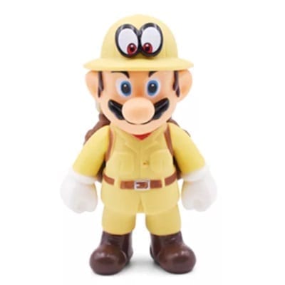 Figura Mario Explorador Banpresto Mario Odissey Videojuegos 4" en Bolsa (Copia)