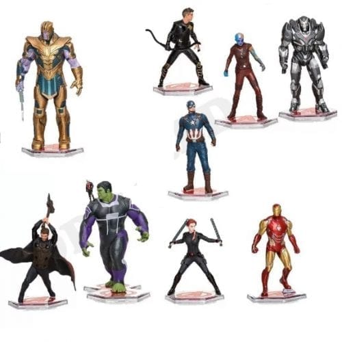 Figura Avengers PT Avengers Endgame Marvel Base Negra Varios personajes 3" (Copia)