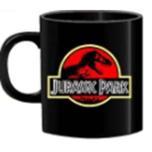 Mug Tallado TooGEEK Jurassic Park Ciencia Ficción Logo