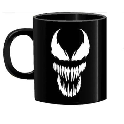 Mug Tallado Venom TooGEEK Marvel Fondo Negro
