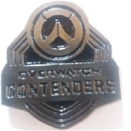 Pin Metálico Logo Contenders TooGEEK Overwatch Videojuegos