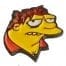 Pin Metálico Barney TooGEEK Los Simpsons Animados (Color)