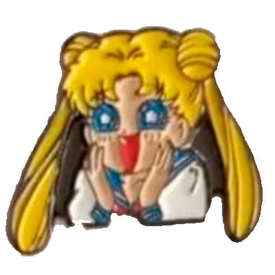 Pin Metálico Usagi Tsukino (Sailor Moon) TooGEEK Sailor Moon Anime Emocionada (Color)