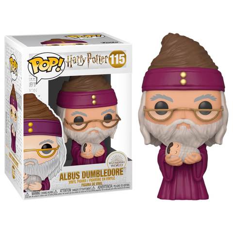 Figura Dumbledore con Harry Bebé Funko POP Harry Potter Fantasia