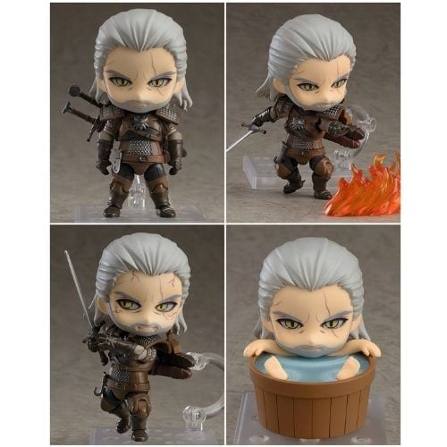 Figura Geralt Good Smile Nendoroid The Witcher Videojuegos (Copia)