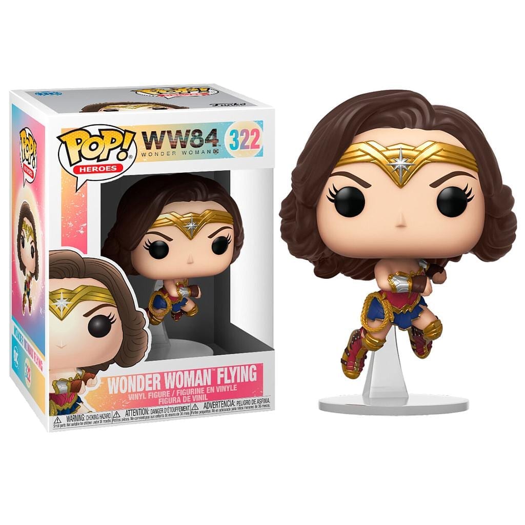 Figura Wonder Woman  Funko POP WW84 DC Comics Volando