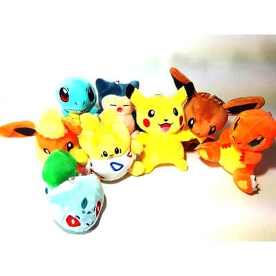 Peluche Pokémon Varios PT Pokémon Anime 4" (Unidad)