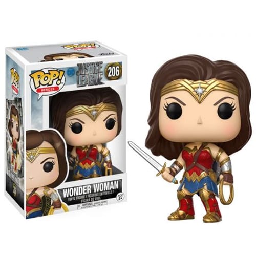 Figura Wonder Woman Funko POP Liga de la Justicia DC Comics