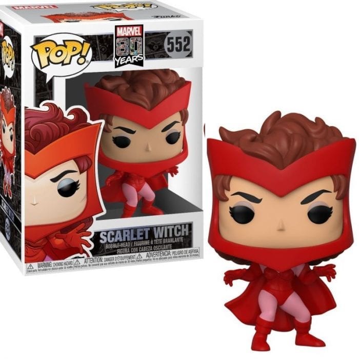 Figura Scarlet Witch Funko POP Marvel Primera Aparición