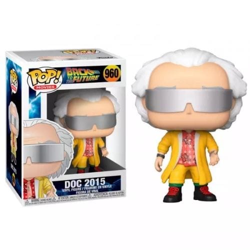 Figura Doc Emmett Brown Funko POP Back to the Future Ciencia Ficción 2015