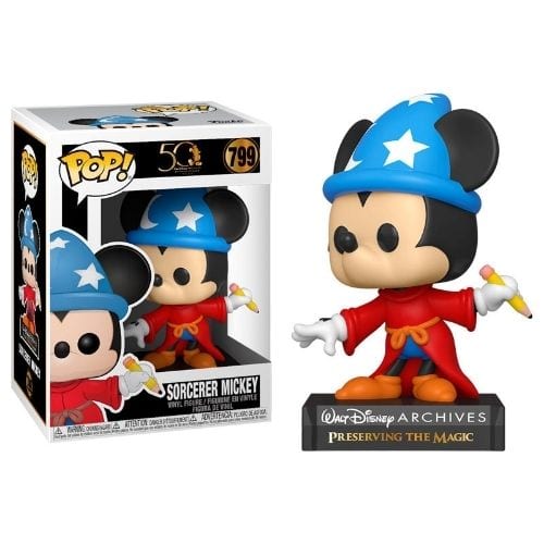 Figura Mickey Mouse Funko POP Disney Hechicero 50th Archives