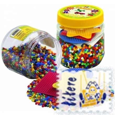 Set Hama Beads Iconos 4000 Beads con Placas e Instrucciones Edición Niño