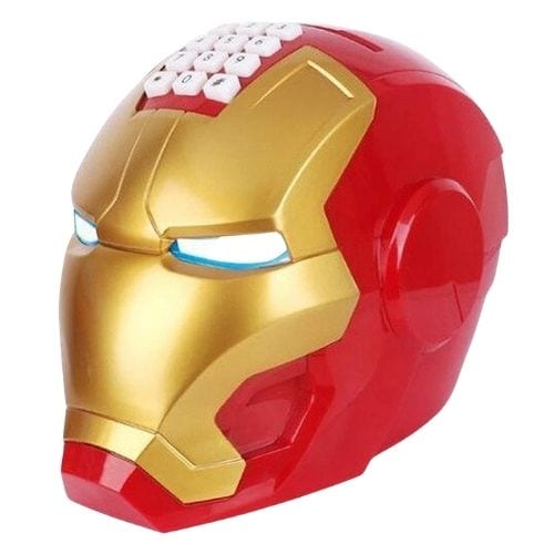 Alcancía Iron Man PT Marvel Casco con Clave