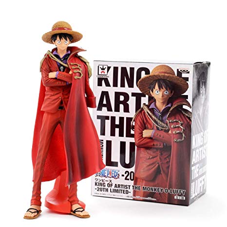 Figura Monkey D. Luffy One Piece Anime King of the Artist 8''