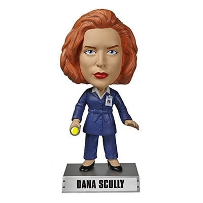 Figura Dana Scully Funko Wacky Wobbler X-Files Ciencia Ficción