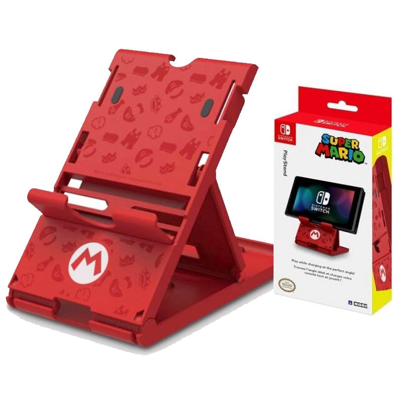 HORI Soporte para Nintendo Switch Super Mario Licenciado por Nintendo (Entrega de 4 a 5 semanas una vez realizado el pago)