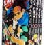 Colección Mangas Demon Slayer Kimetsu no Yaiba Vol-1-5 en Inglés Pasta Blanda