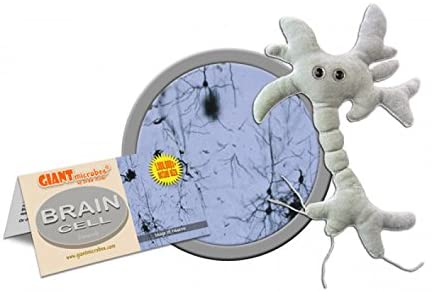Giant Microbes peluche célula cerebral (neurona)