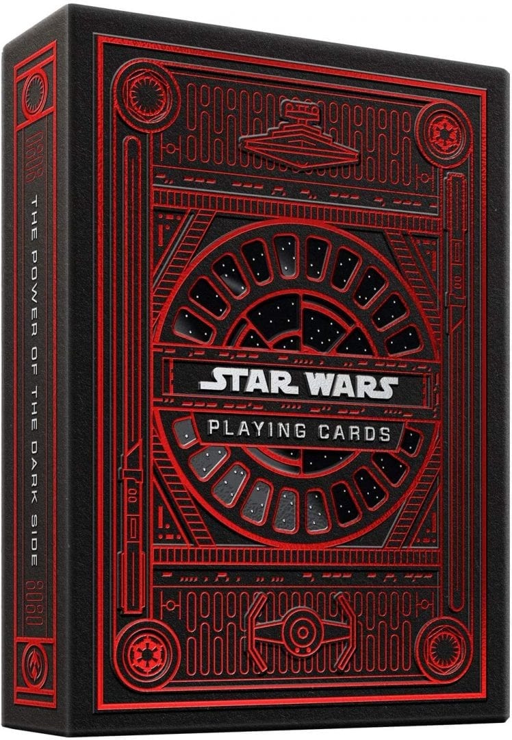 Baraja de Cartas Star Wars Dark Side (rojo) (Entrega de 3 a 4 semanas una vez realizado el pago)
