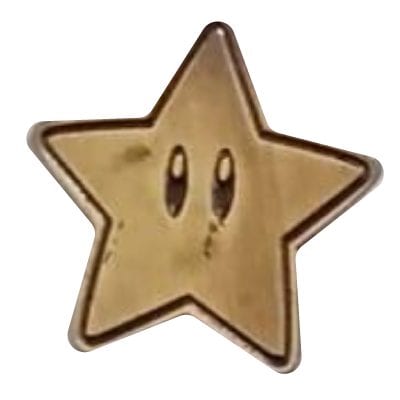 Mario Bros - Pin Metálico TooGEEK Estrella