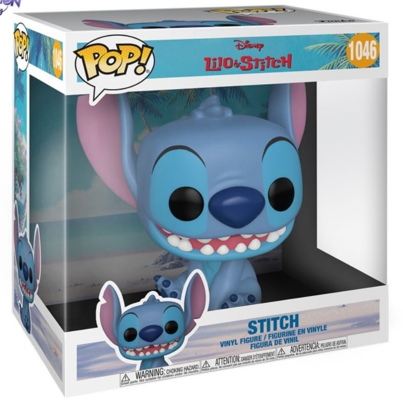 Figura Stitch Funko POP Lilo & Stitch Animados 10"