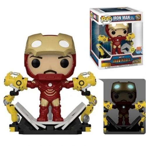Figura Iron Man 2 Funko POP Marvel Portico De Lujo Glow In The Dark 6" (Pre-Venta Llegada Aproximada Noviembre)