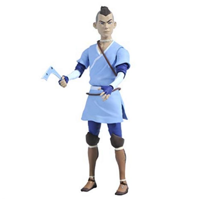 Figura Articulada Sokka Diamond Select Toys Avatar La Leyenda de Aang Anime