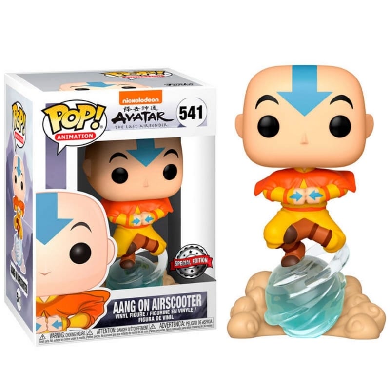 Figura Aang On Airscooter Funko POP Avatar La Leyende de Aang Anime Special Edition