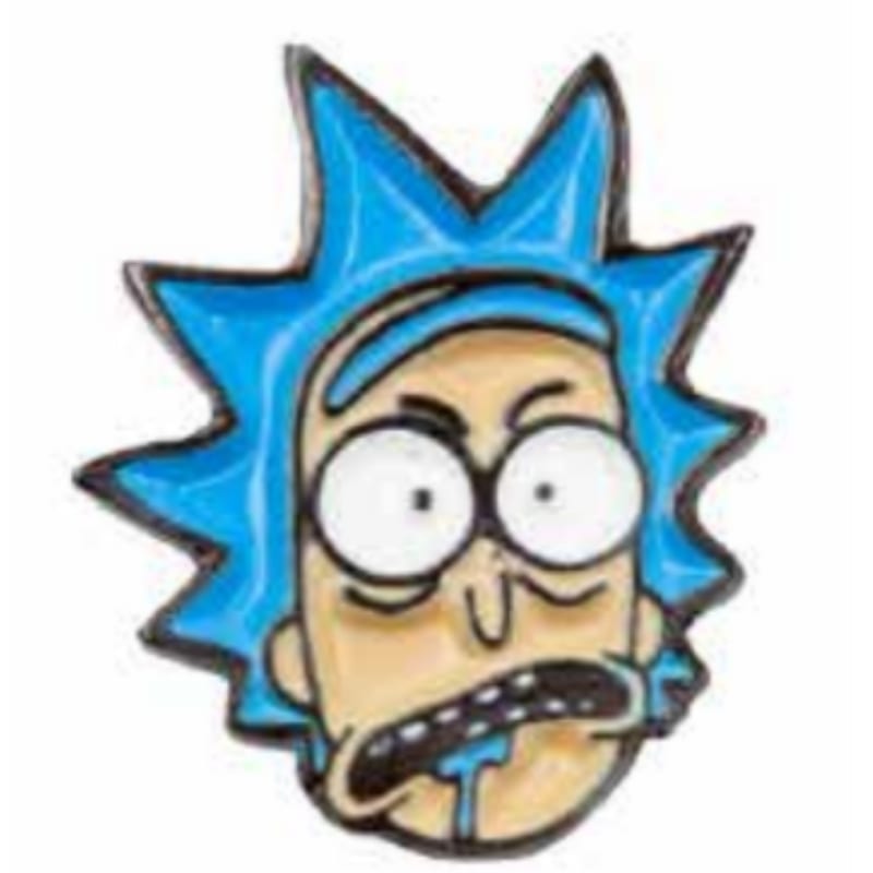 Pin Metálico Rick Bric A Brac Rick And Morty Animados Color