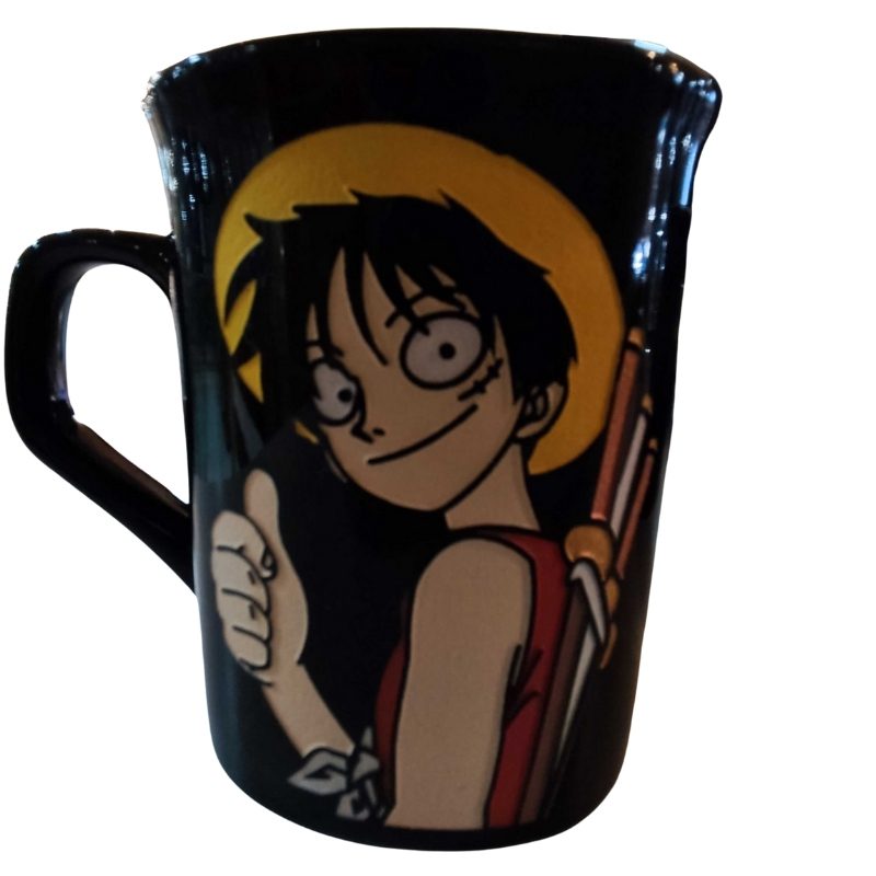 Mug Tallado Luffy TooGEEK One Piece Anime