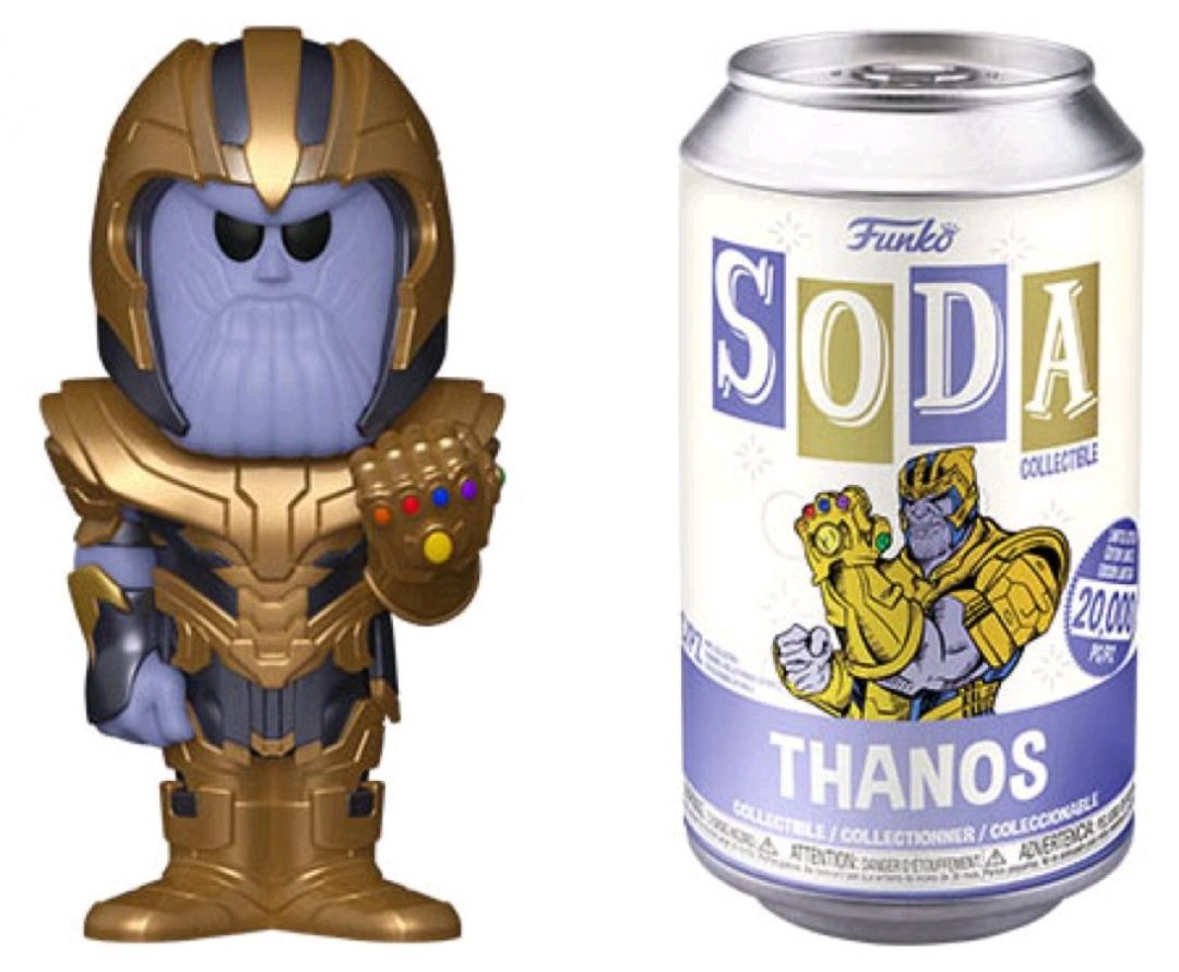 Figura Thanos Funko Soda Marvel