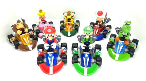 Figuras Personajes varios PT Mario Kart Videojuegos Carros