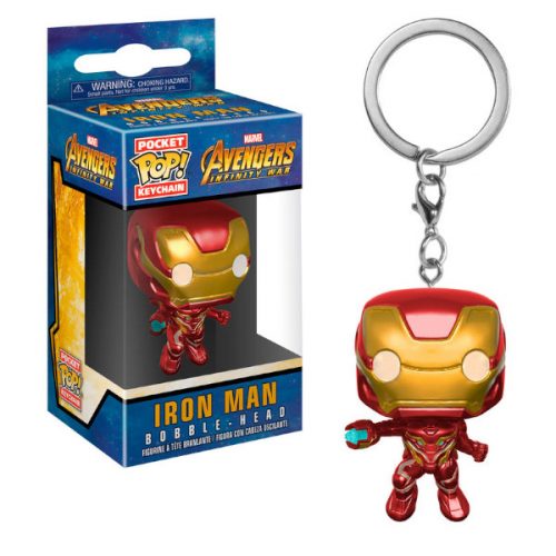 Llavero Iron Man Funko Pop Avengers: Infinity War Marvel