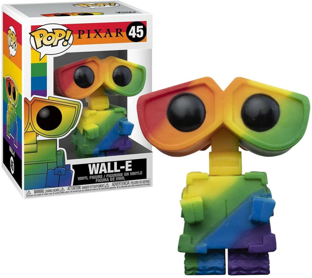 Figura Wall-E Funko Pop Pixar Disney Edición Pride
