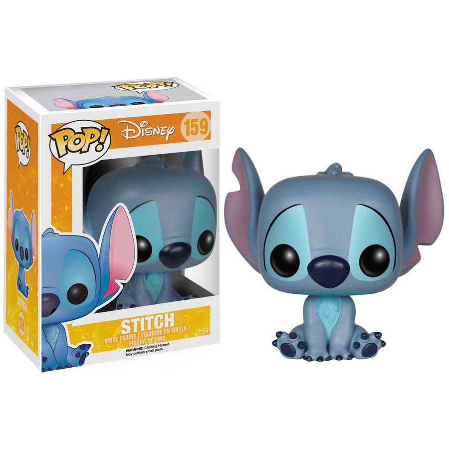 Figura Stitch Sentado Funko Pop! Lilo & Stitch Disney