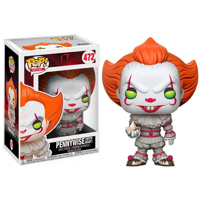 Figura Pennywise With Boat Funko Pop! It Terror