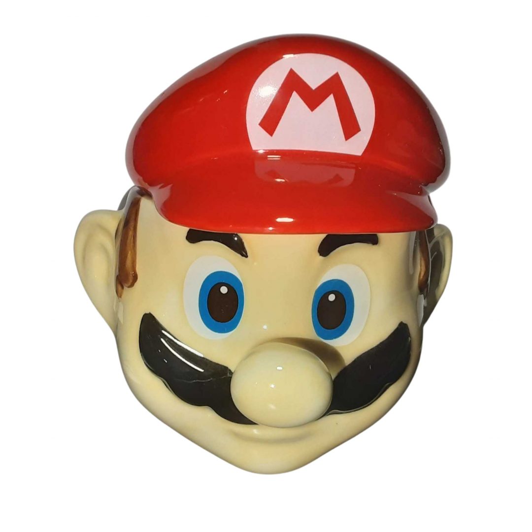 Mug Mario PT Mario Bros Videojuegos Ceramico 3D