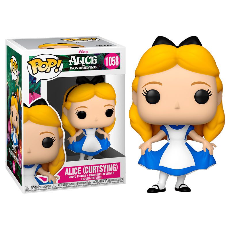 Figura Alice (Curtsying) Funko Pop Alice in Wonderland Disney