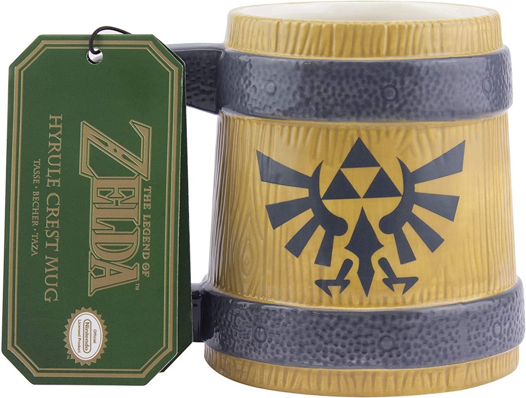 Mug Oficial Nintendo Zelda Hyrule Crest