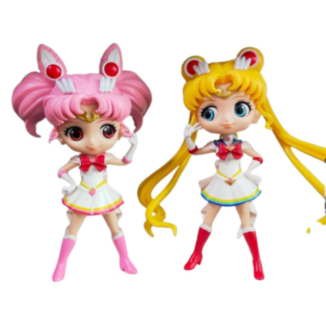 Set Figuras Sailor Moon PT Sailor Moon Anime
