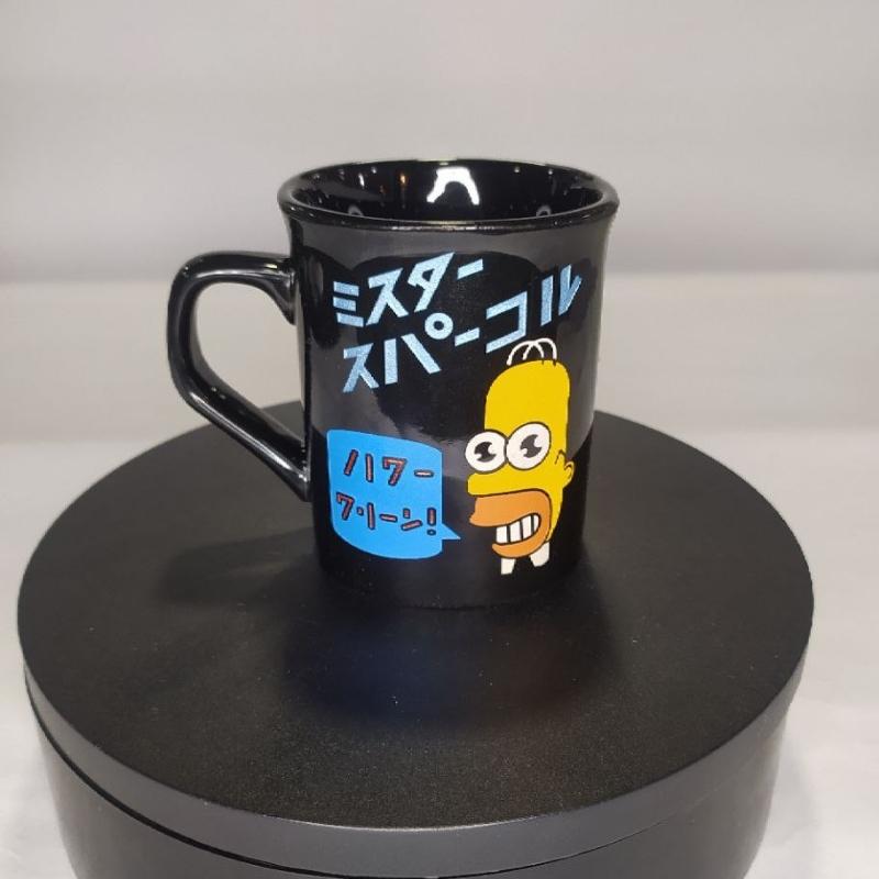 Mug Tallado en Ceramica Caja Cereal Homero TooGeek Los Simpsons Animados