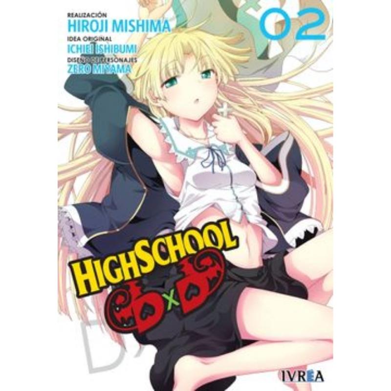 Manga Highschool dxd N.2 Ivrea Anime ESP