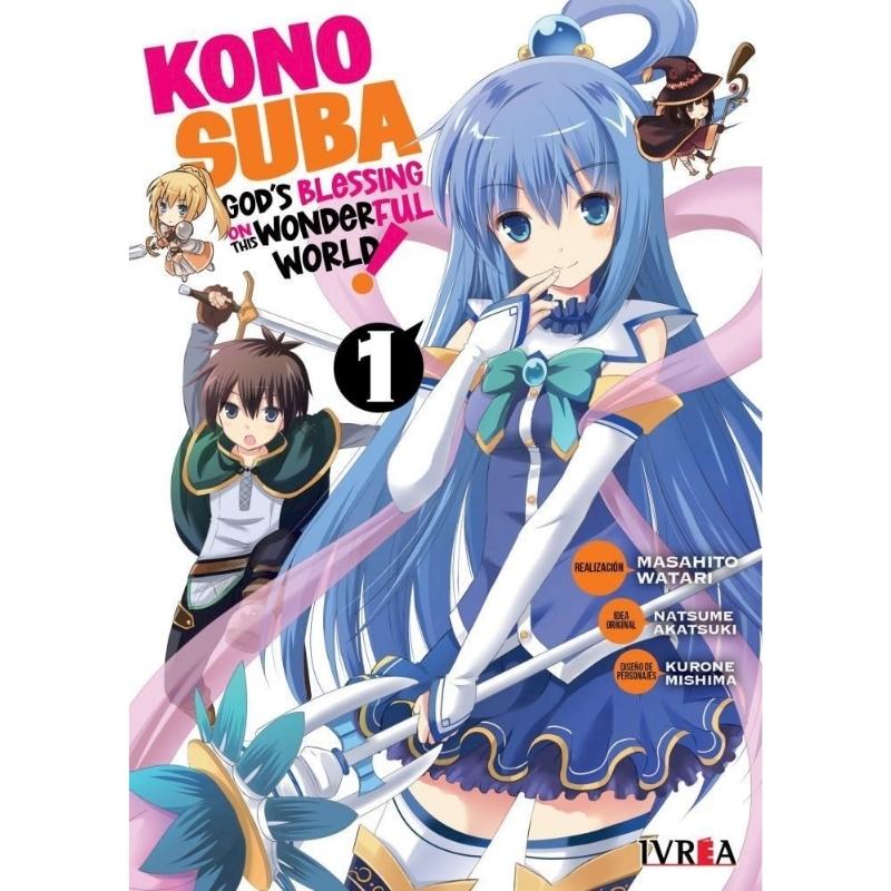 Manga Konosuba! N.1 Ivrea Anime ESP