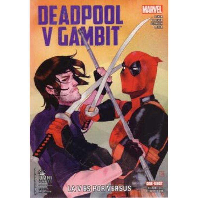 Comic Deadpool V Gambit Ovni Marvel ESP La V es por Versus