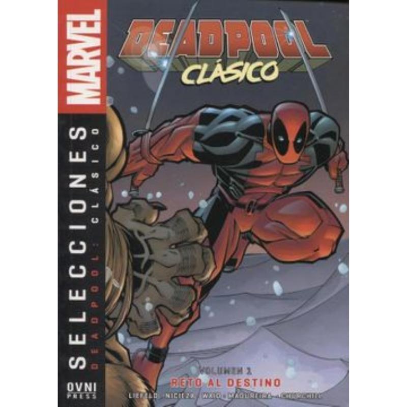 Comic Deadpool Clásico Volumen 1 Reto al Destino Ovni Marvel ESP