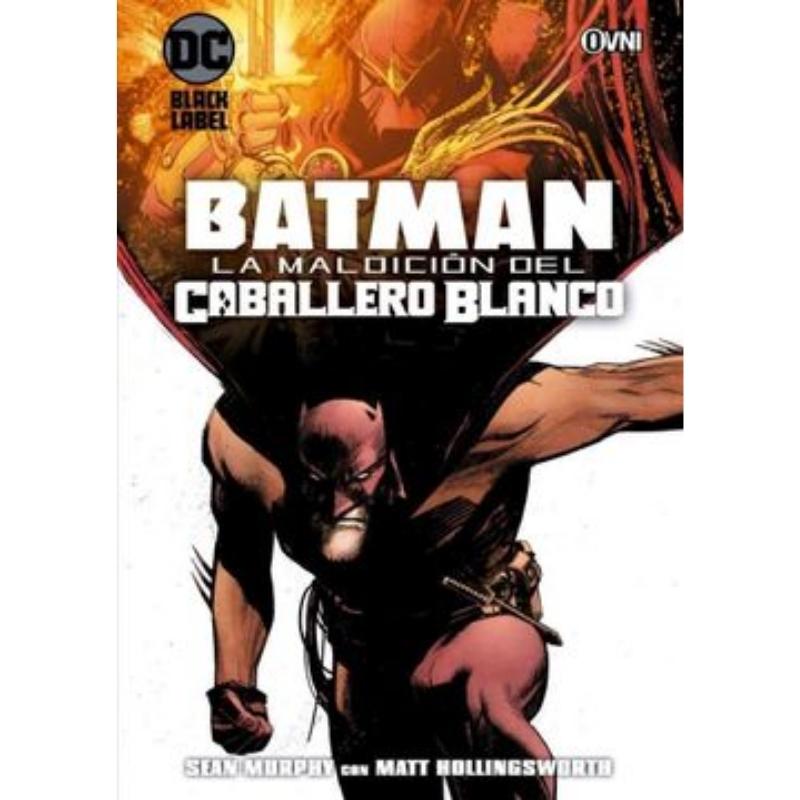 Comic Batman la Maldición del Caballero Blanco Ovni Dc Comics Black Label ESP